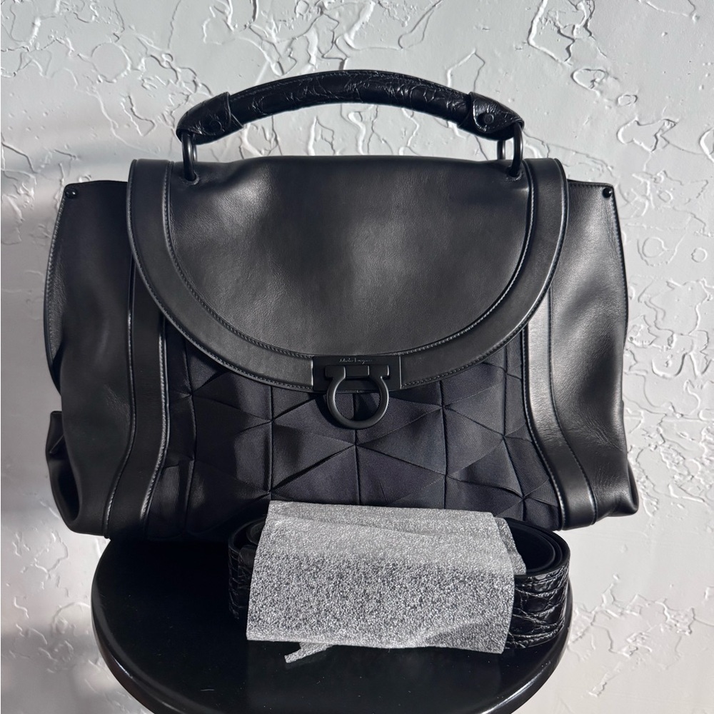 Salvatore Ferragamo Soft Sofia satchel bag - Picture 6 of 10